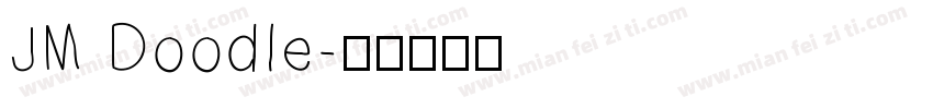JM Doodle字体转换